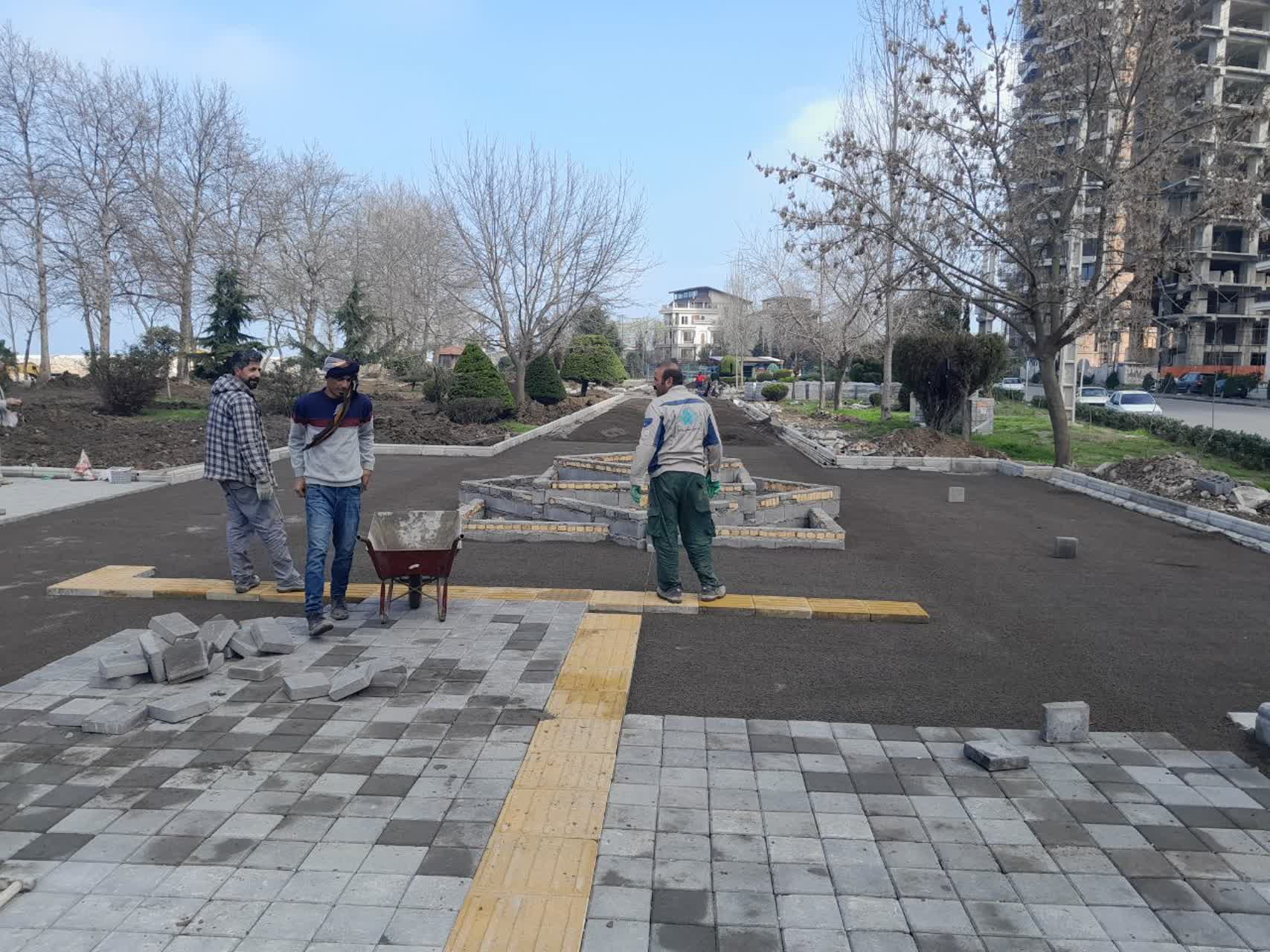 آماده‌سازی پروژه پارکرود بابلسر