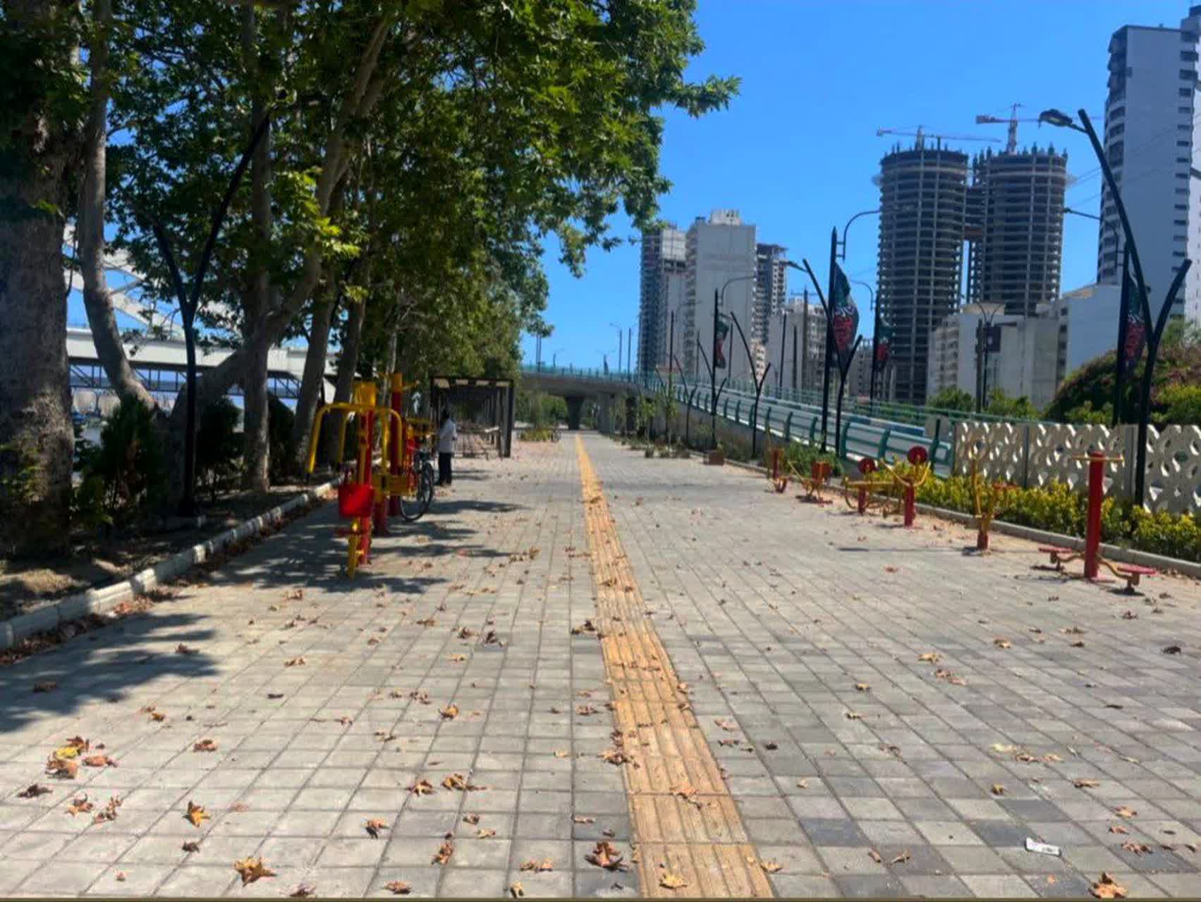 نمای نهایی مسیر پارکرود بابلسر