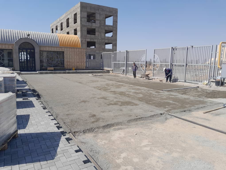 سنگفرش کفپوش بتنی 8*20*10 ترافیکی با ضخامت هشت سانتی